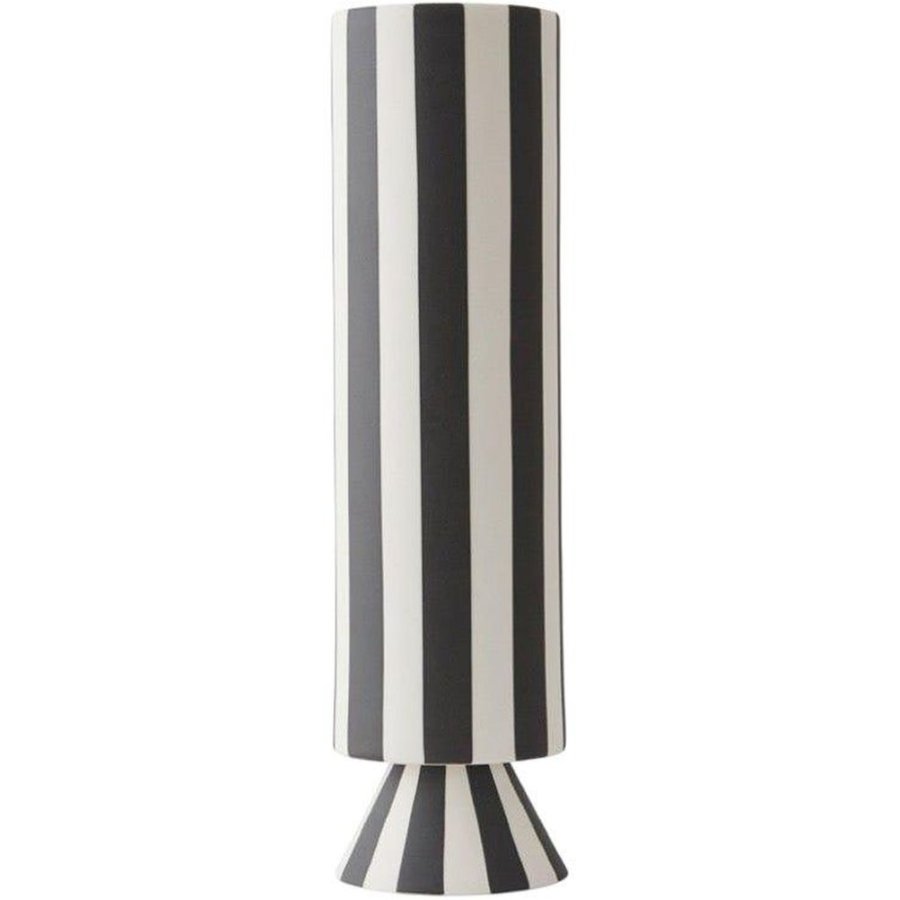 OYOY Toppu Vase H31 cm, Sort