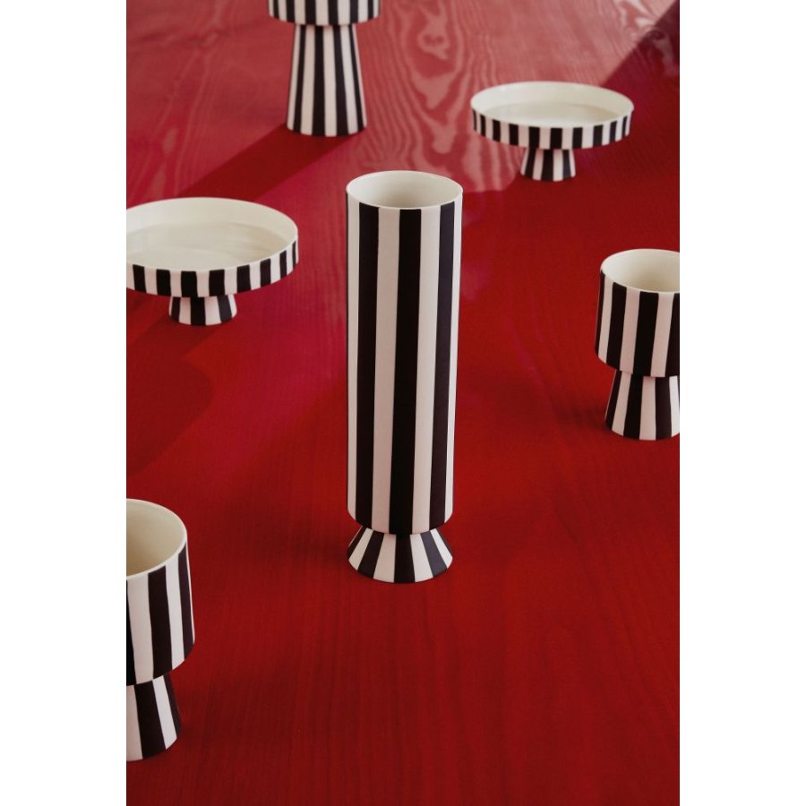 OYOY Toppu Vase H31 cm, Sort