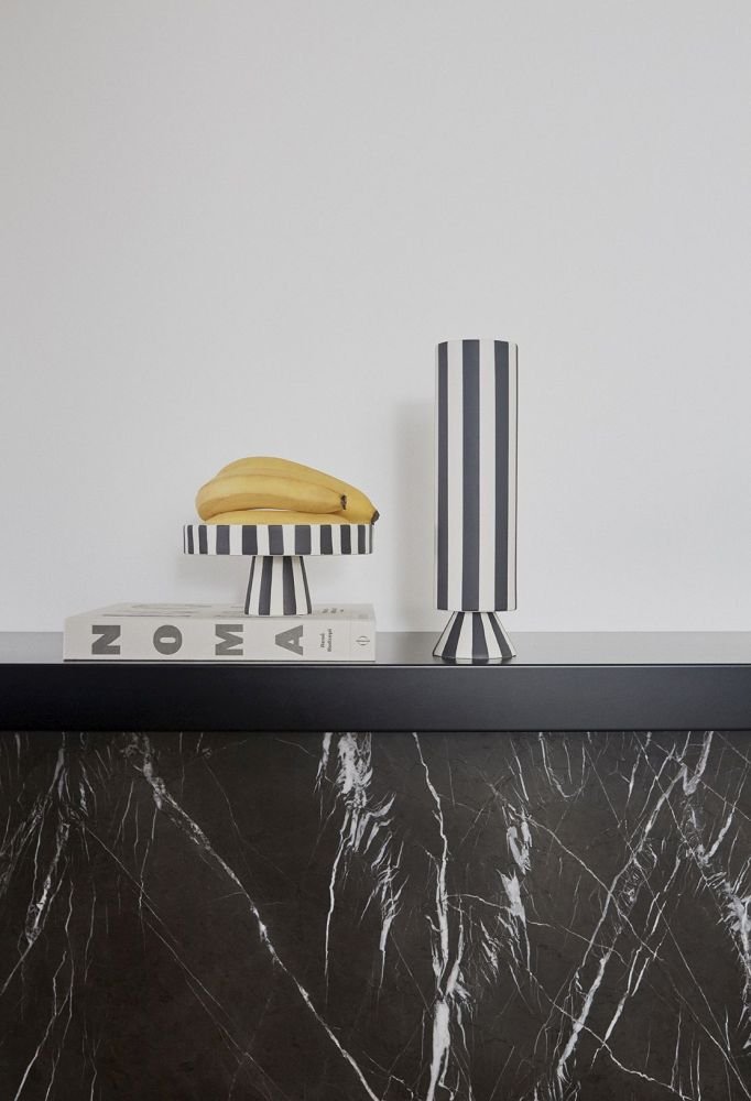 OYOY Toppu Vase H31 cm, Sort