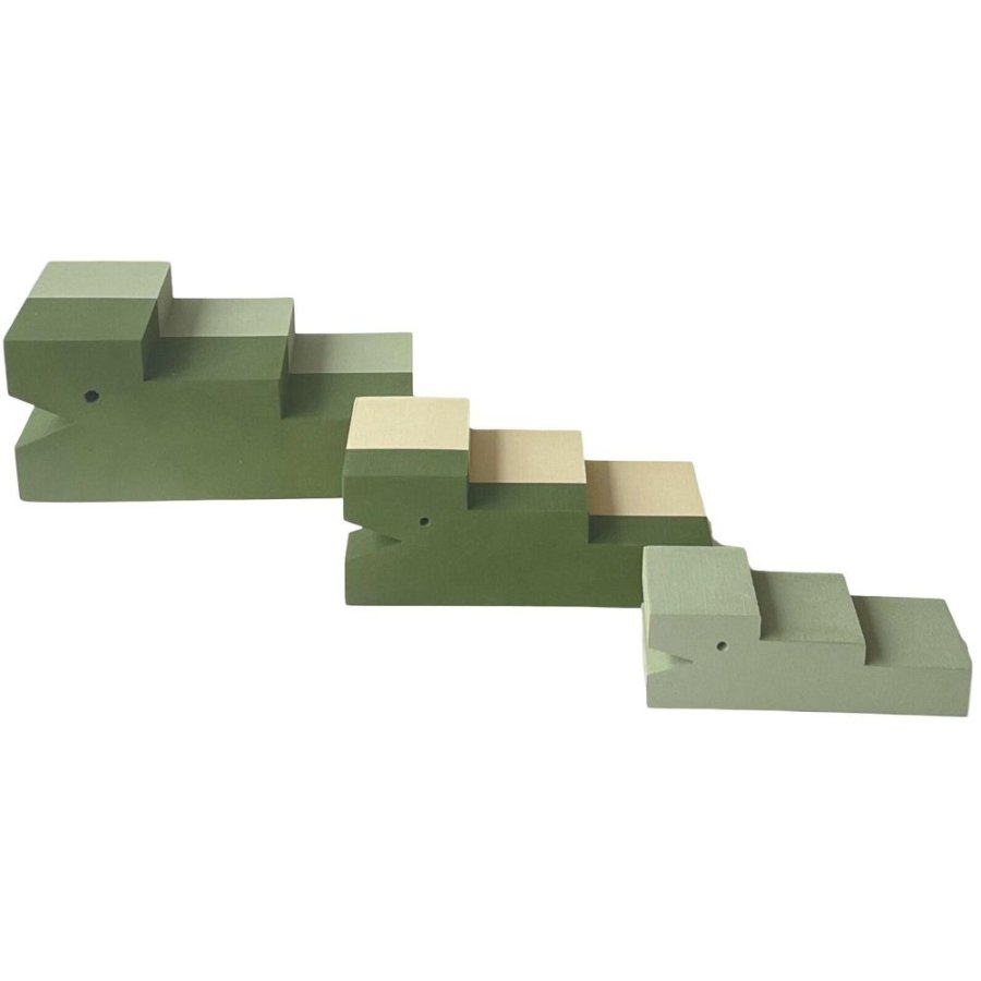 bObles Badekrokodiller 3 stk, Gr�n