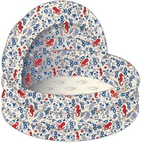 FILIBABBA Alfie Badebassin m. Solsk�rm �80 cm, Sea Bloom