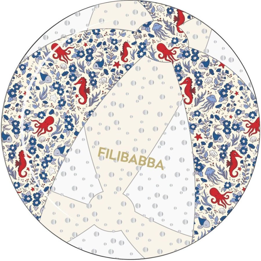 FILIBABBA Badebold �60 cm, Sea Bloom