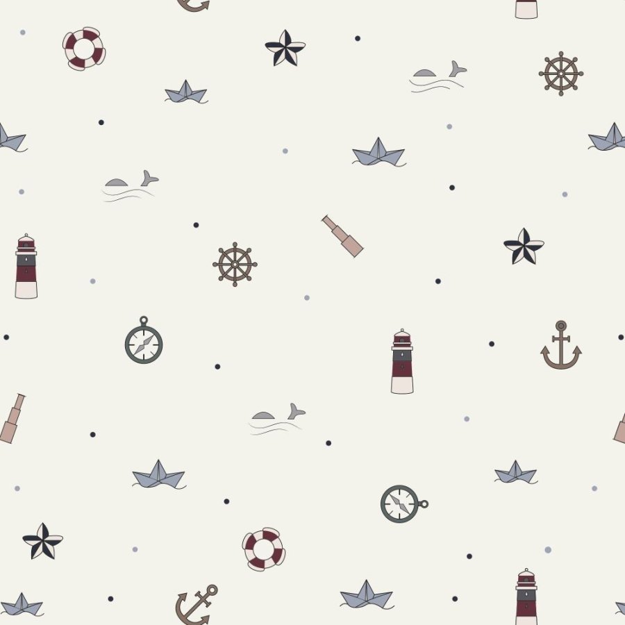 FILIBABBA Babysenget�j 70x100 cm, Little Sailor