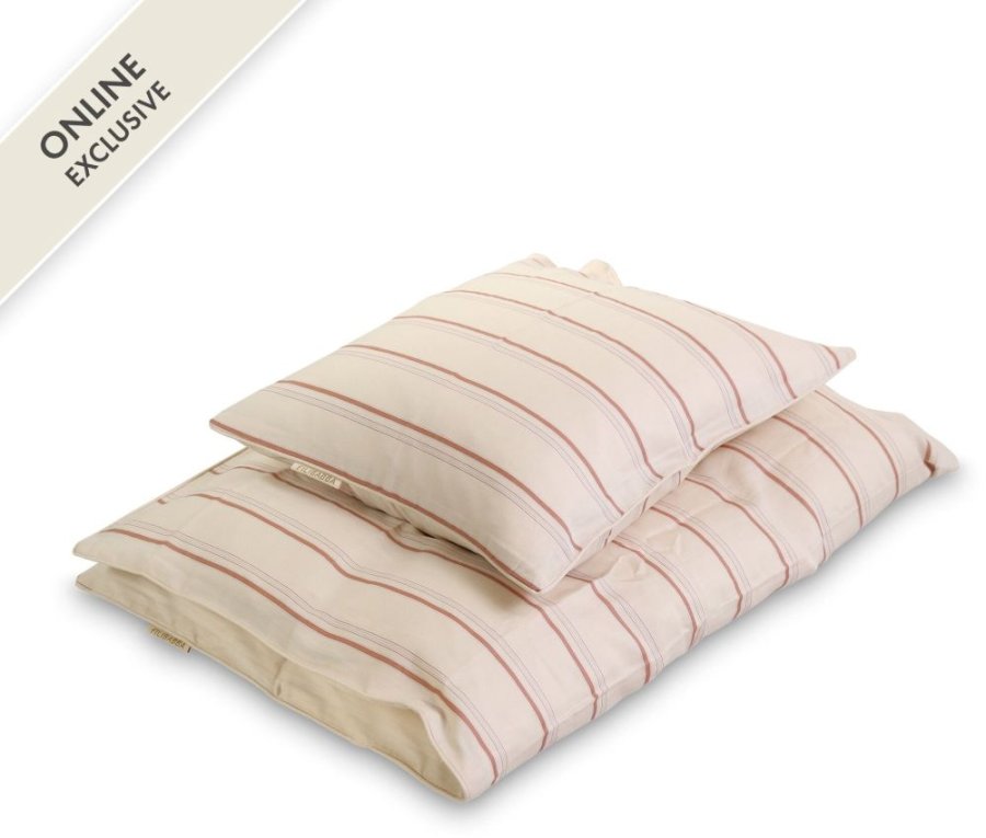 FILIBABBA Babysenget�j 70x100 cm, Balance Stripes Rose Mix