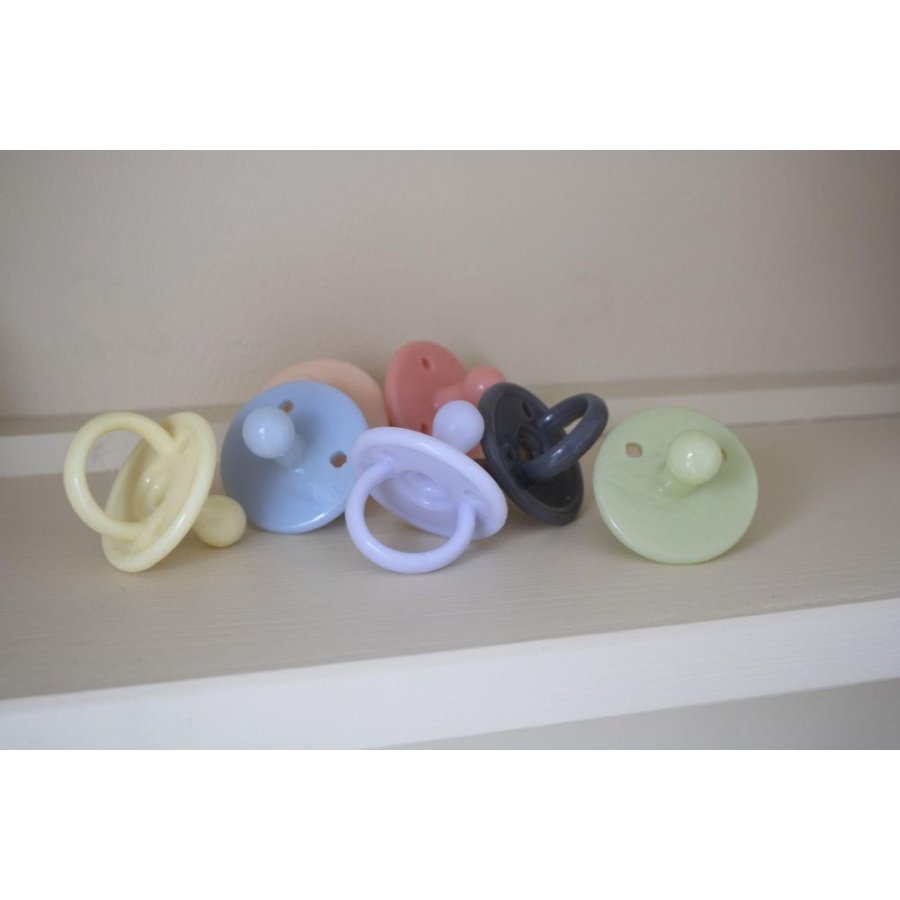 FILIBABBA Silikone Sut 2 stk, Stone Grey