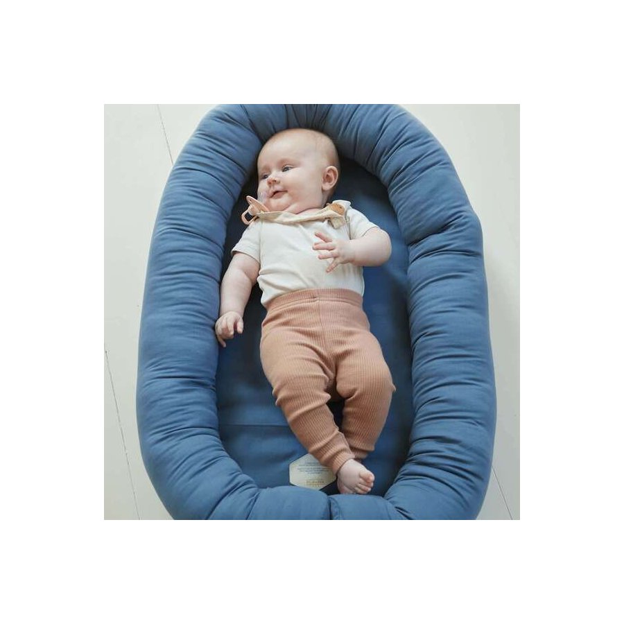 FILIBABBA Babynest 85x50 cm, Blau