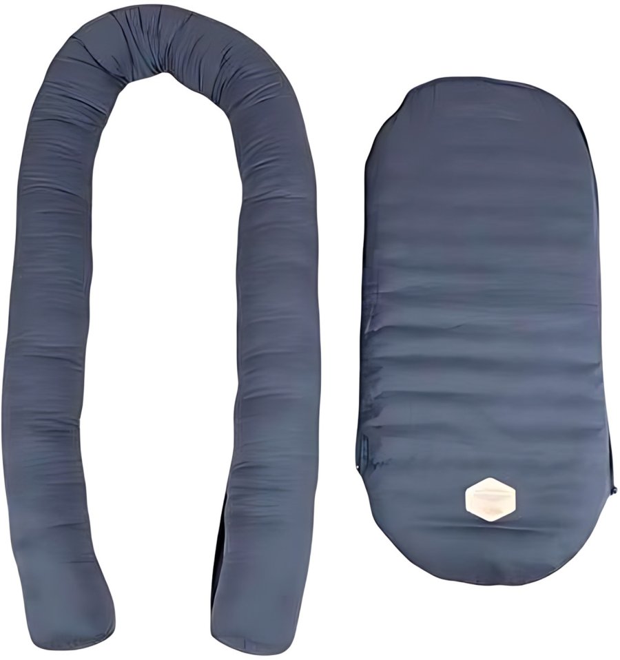FILIBABBA Babynest 85x50 cm, Blau