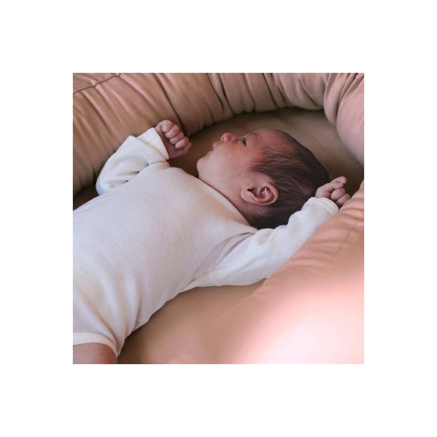 FILIBABBA Babynest 85x50 cm, Rose