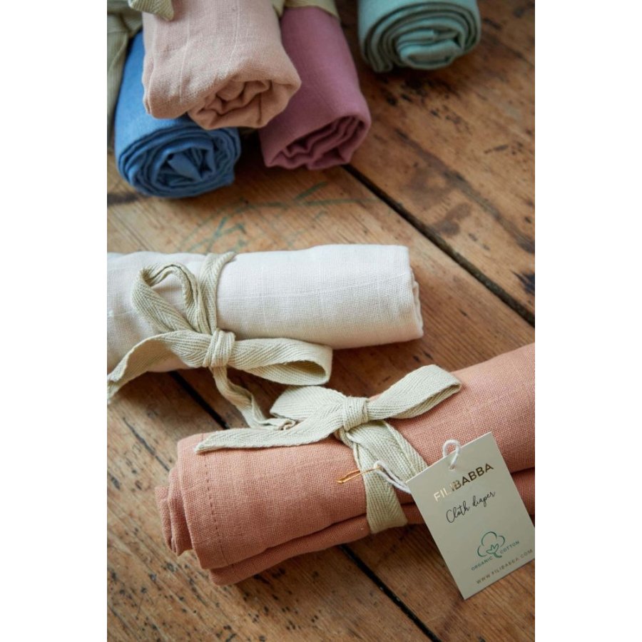 FILIBABBA Stofble, Muslin Warm Blue