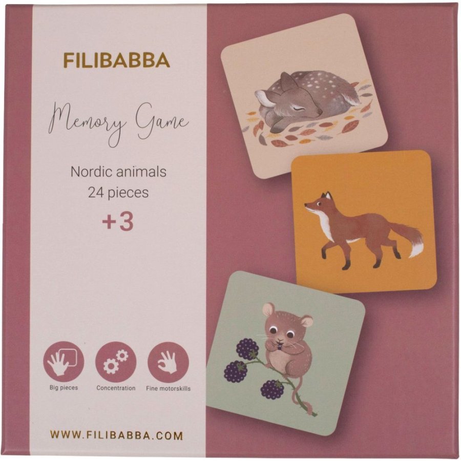 FILIBABBA Vendespil, Nordiske Dyr