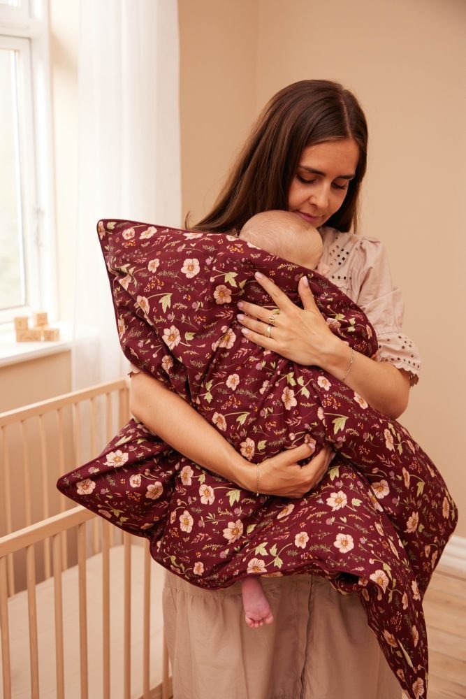 FILIBABBA Babysenget�j 70x100 cm, Fall Flowers