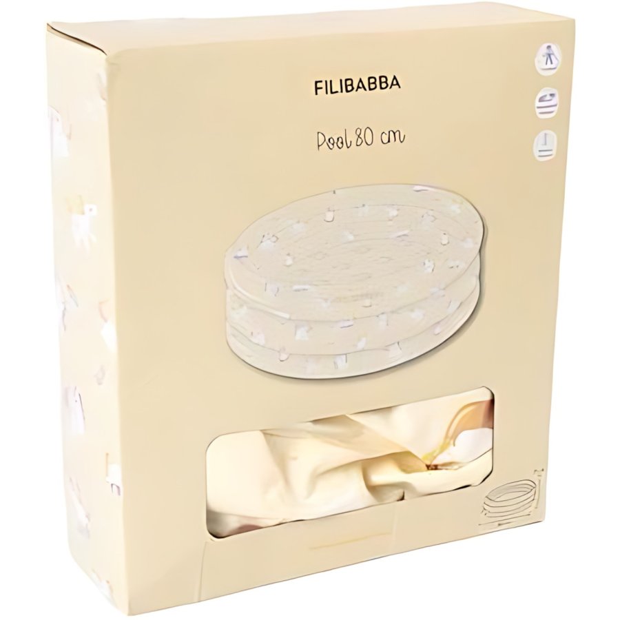 FILIBABBA Alfie Badebassin �80 cm, Unicorn Shores