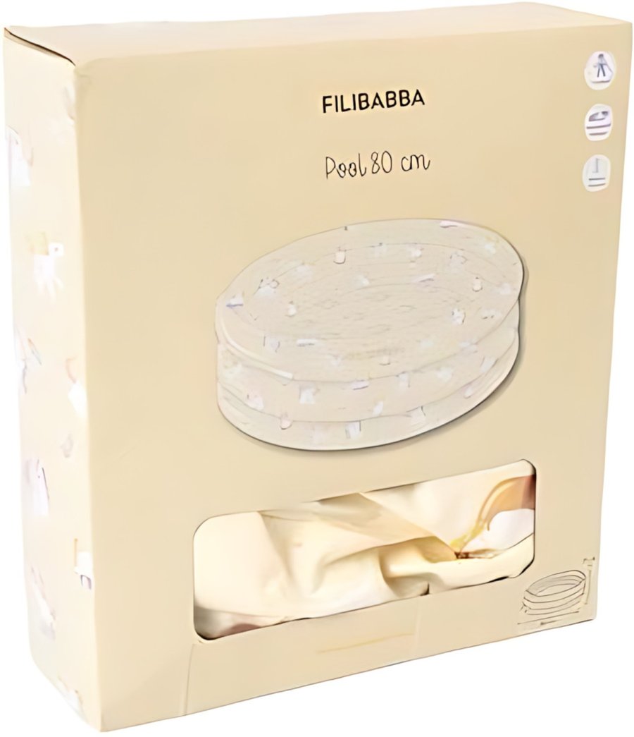 FILIBABBA Alfie Badebassin �80 cm, Unicorn Shores