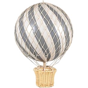 FILIBABBA Luftballon 20 cm, Grau