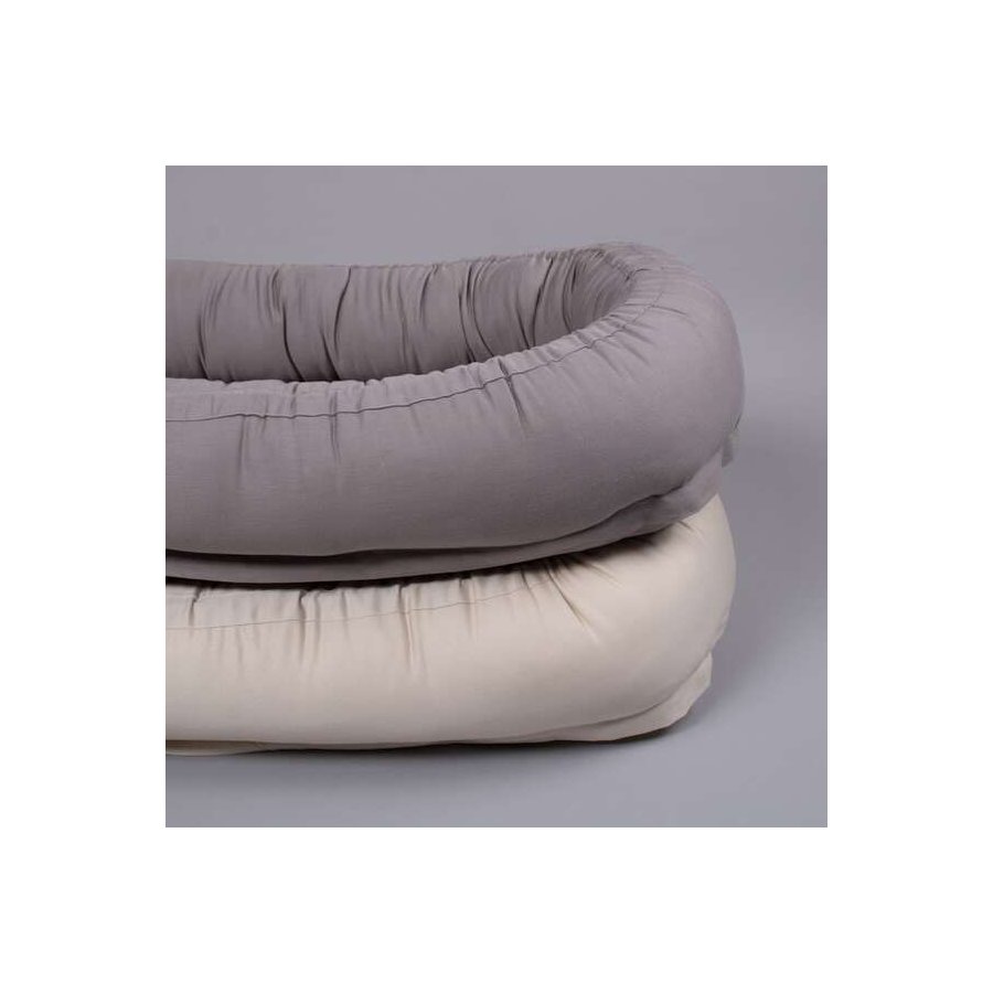 FILIBABBA Babynest 85x50 cm, Grau