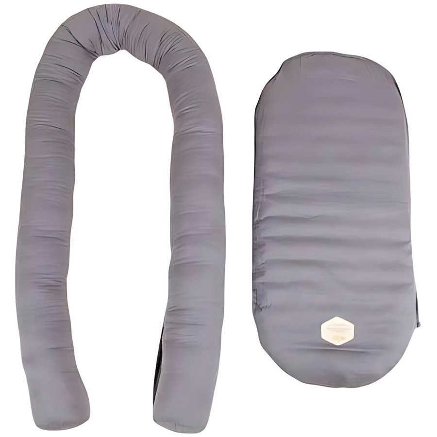 FILIBABBA Babynest 85x50 cm, Grau