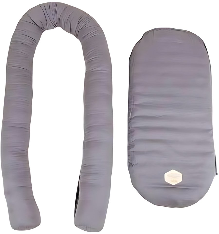 FILIBABBA Babynest 85x50 cm, Grau