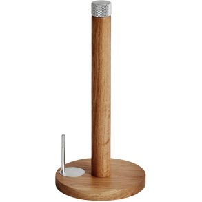 GEJST SINA Küchenrollenhalter H29 cm, Eiche/Stahl