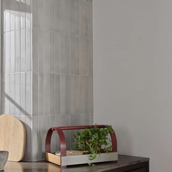 GEJST Kydo Bakke 27x40,5 cm, Oak/Grey/Burgundy