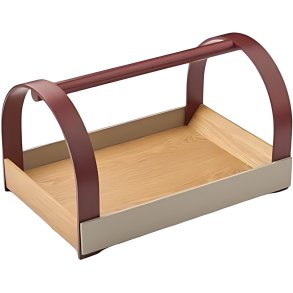 GEJST Kydo Bakke 27x40,5 cm, Oak/Grey/Burgundy