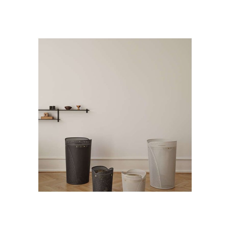 GEJST Oya Papierkorb H35,4 cm, Warm Grey
