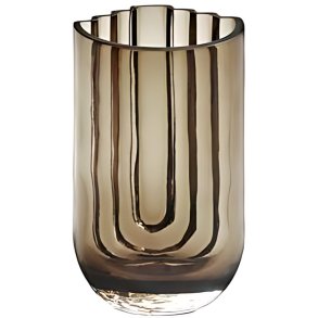 GEJST Vima Vase H19,5 cm, Smoked