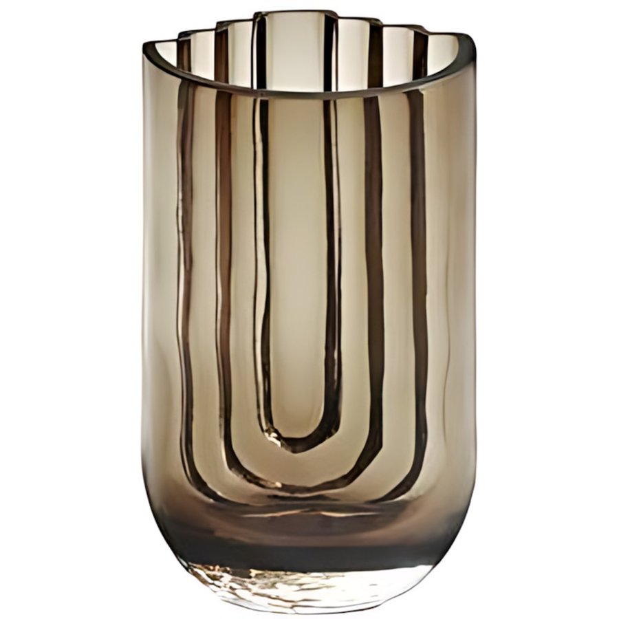 GEJST Vima Vase H19,5 cm, Smoked