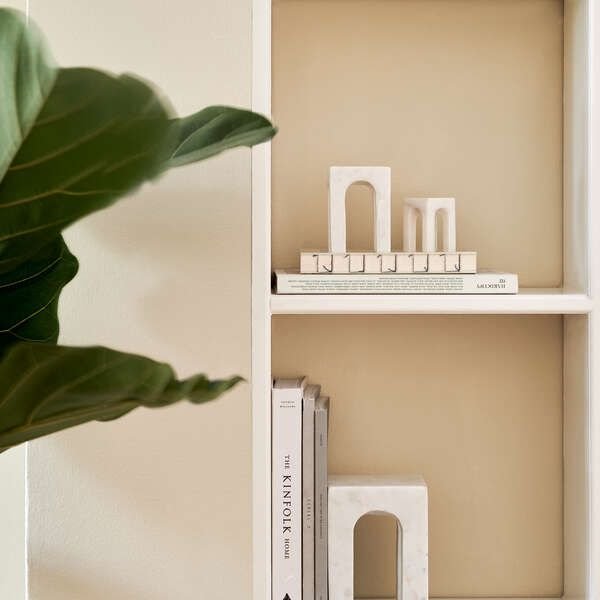 GEJST Arkis Boekensteun 3-delige set, Wit