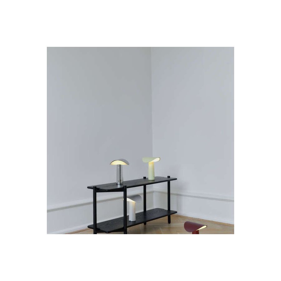 GEJST Lium Akku-Tischlampe H22,5 cm, Hellgelb