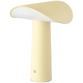 GEJST Lium Akku-Tischlampe H22,5 cm, Hellgelb