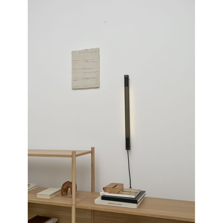 GEJST RADENT Wandleuchte 70 cm, Schwarz