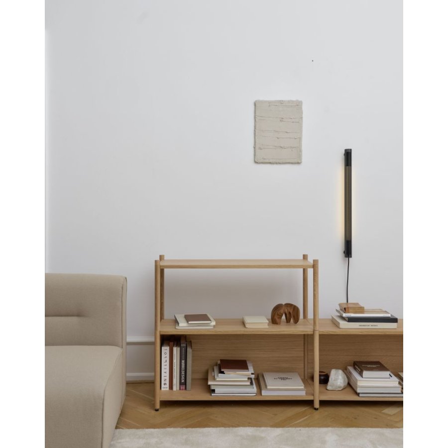 GEJST RADENT Wandleuchte 70 cm, Schwarz