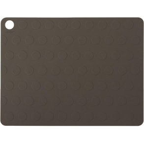 OYOY Dotto D�kkeserviet 2 stk. 34x45 cm, Choko