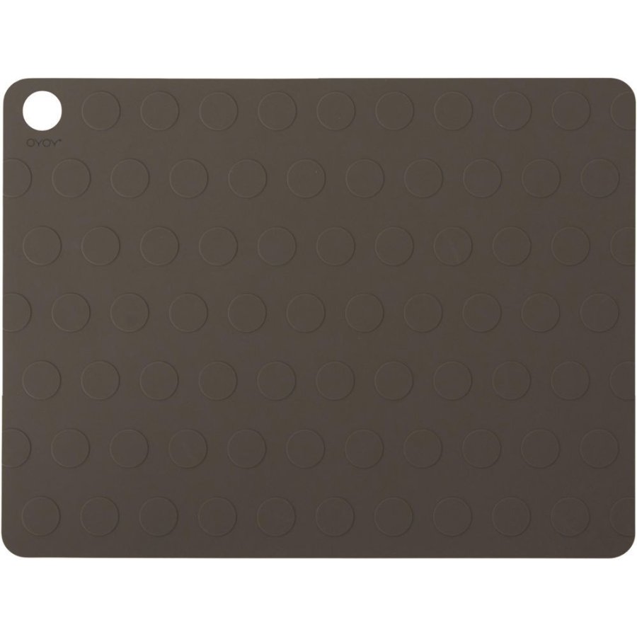 OYOY Dotto D�kkeserviet 2 stk. 34x45 cm, Choko
