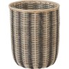 OYOY Striped Opbevaringskurv H42 cm, Rattan