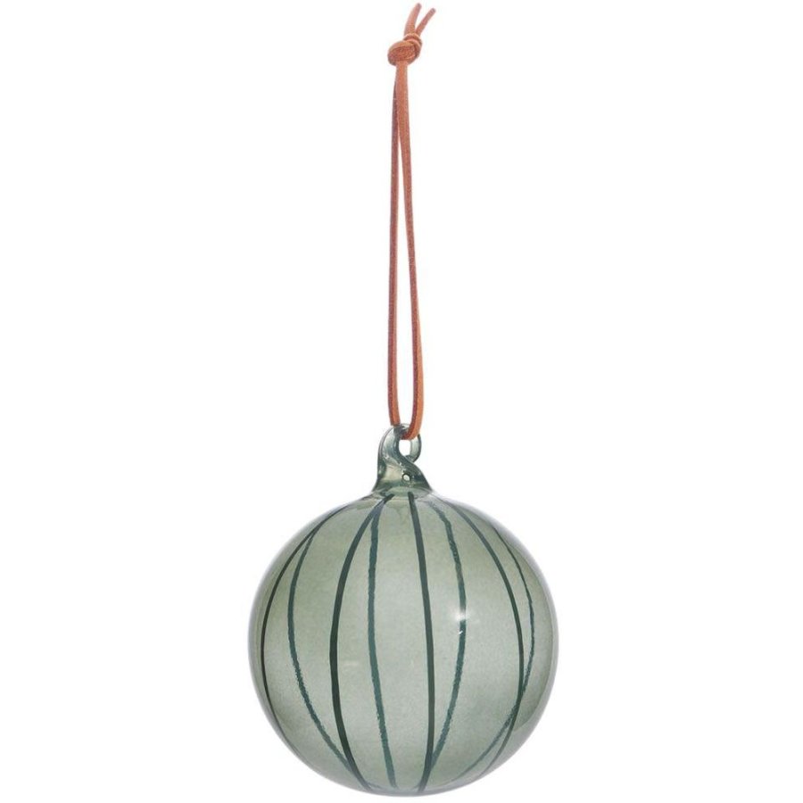 OYOY Natale Christmas Glaskugle 12 stk. �7 cm, Jade