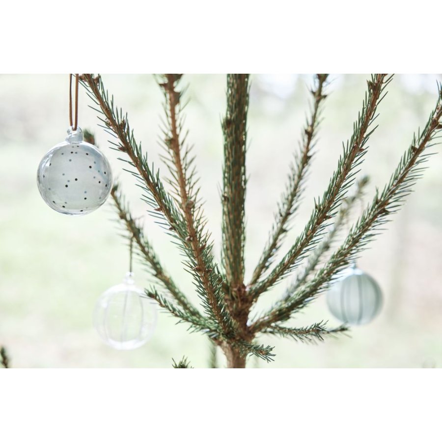 OYOY Natale Christmas Glaskugle 12 stk. �7 cm, Jade