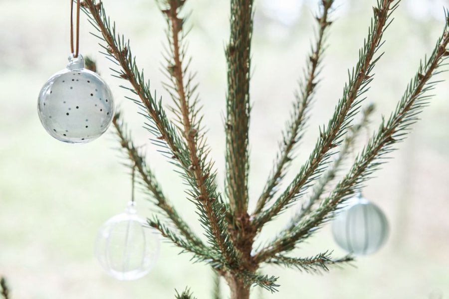 OYOY Natale Christmas Glaskugle 12 stk. �7 cm, Jade