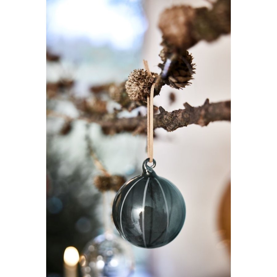 OYOY Natale Christmas Glaskugle 12 stk. �7 cm, Jade