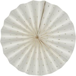 OYOY Zen Papierornament Ø30 cm, Cremefarben