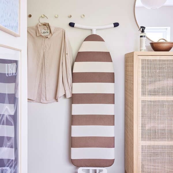 OYOY Toppu Strygebr�tsbetr�k 48x130 cm, Brown, Offwhite