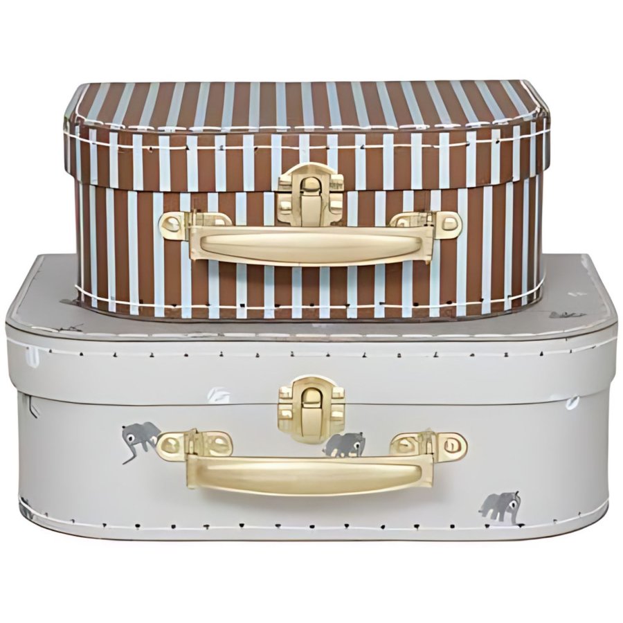 OYOY Mini Kufferts�t 2 stk, Pale Blue
