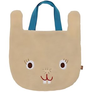 OYOY Mini Darling Rabbit Stoffbeutel 40x32 cm, Ton/Blau
