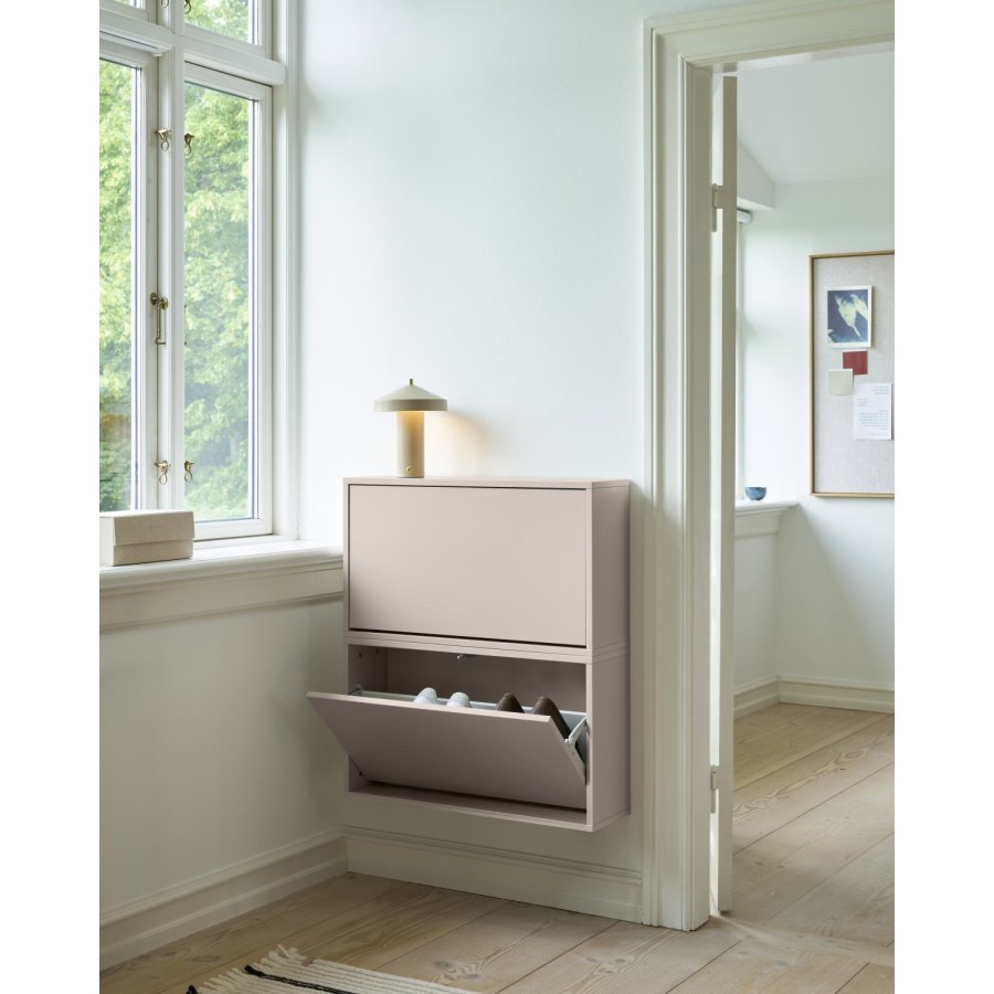 ReCollector Schuhbox 70x20 cm, Silver Cloud Grey