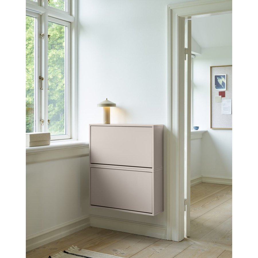 ReCollector Schuhbox 70x20 cm, Silver Cloud Grey