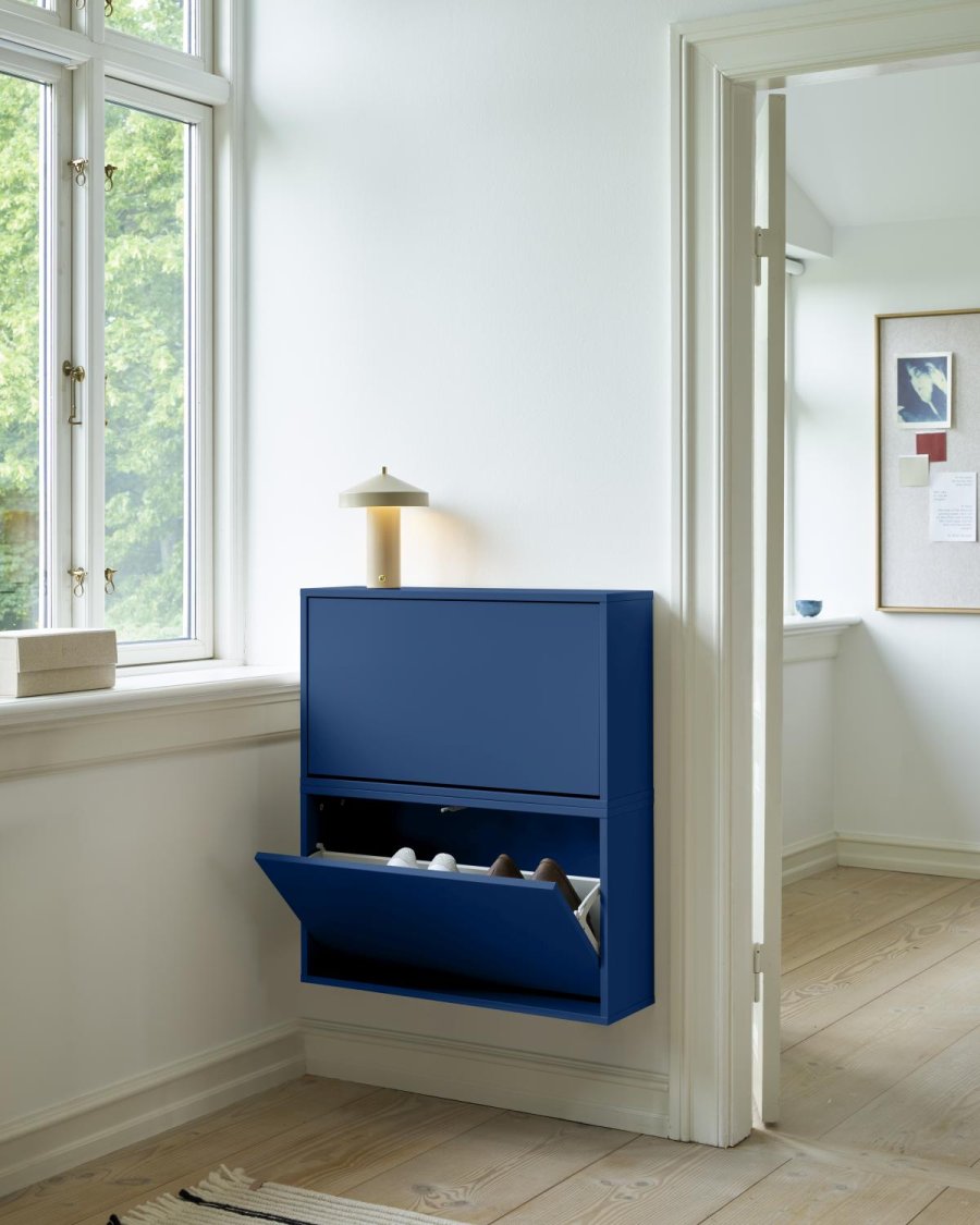 ReCollector Schuhbox 70x20 cm, Kobaltblau