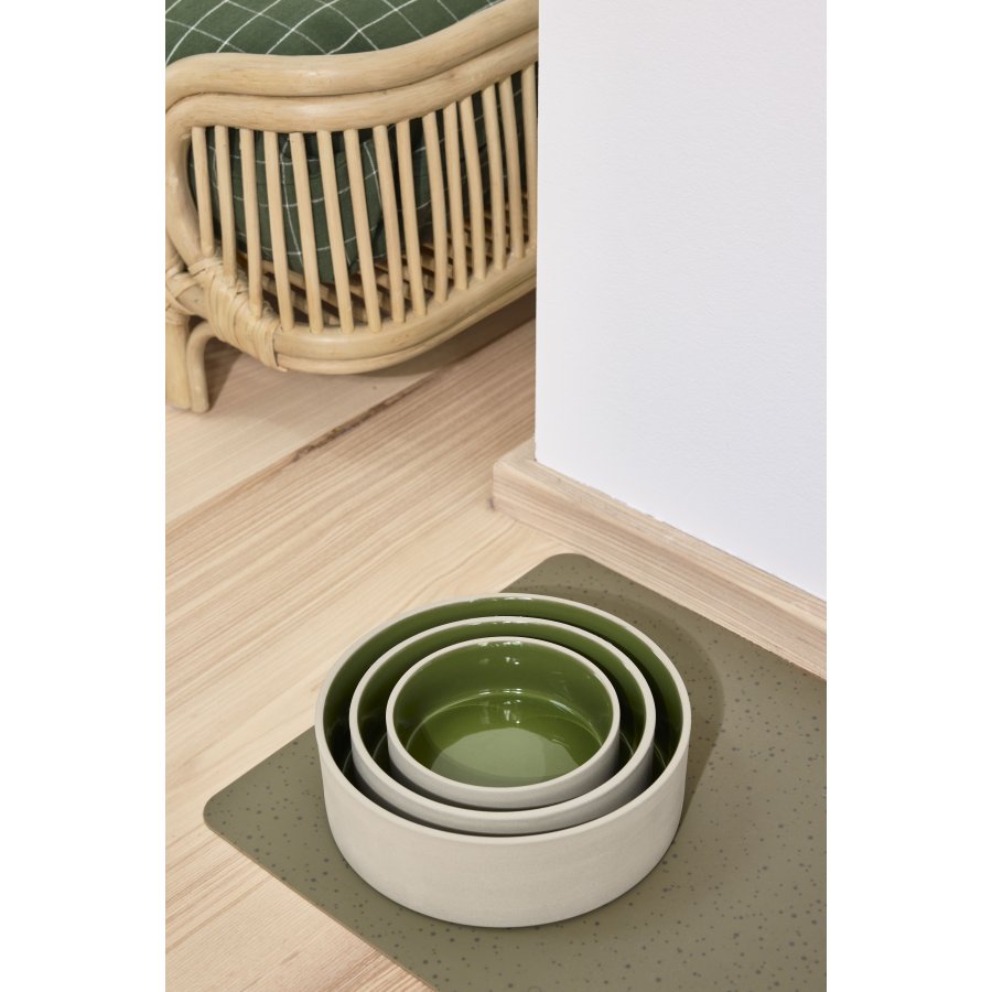 OYOY ZOO Sia Hondenbak �21 cm, Green