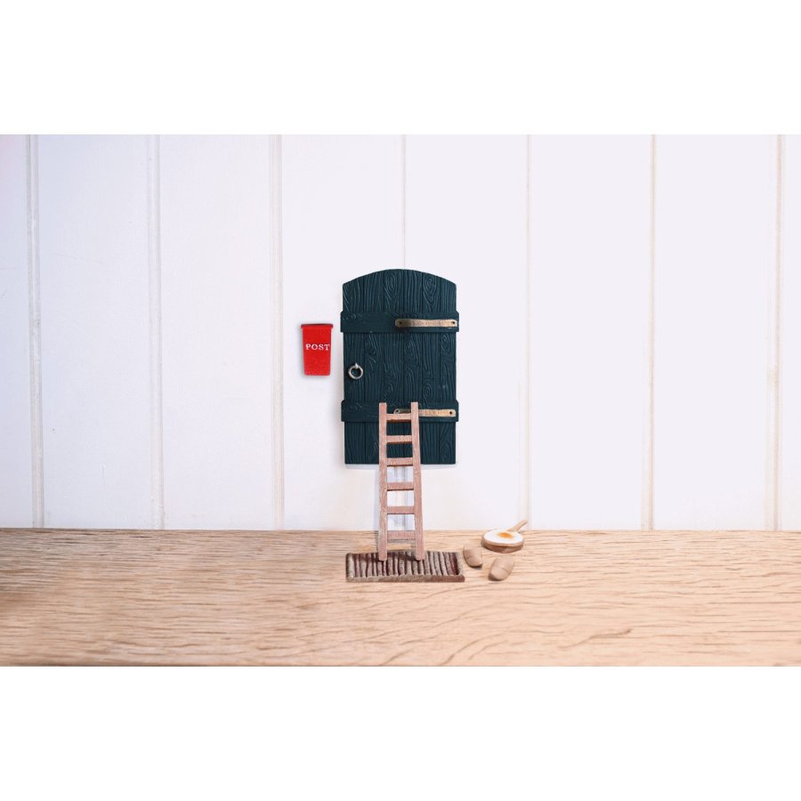 Det Gamle Apotek WichteltürSet 6-teilig H18 cm, Blau