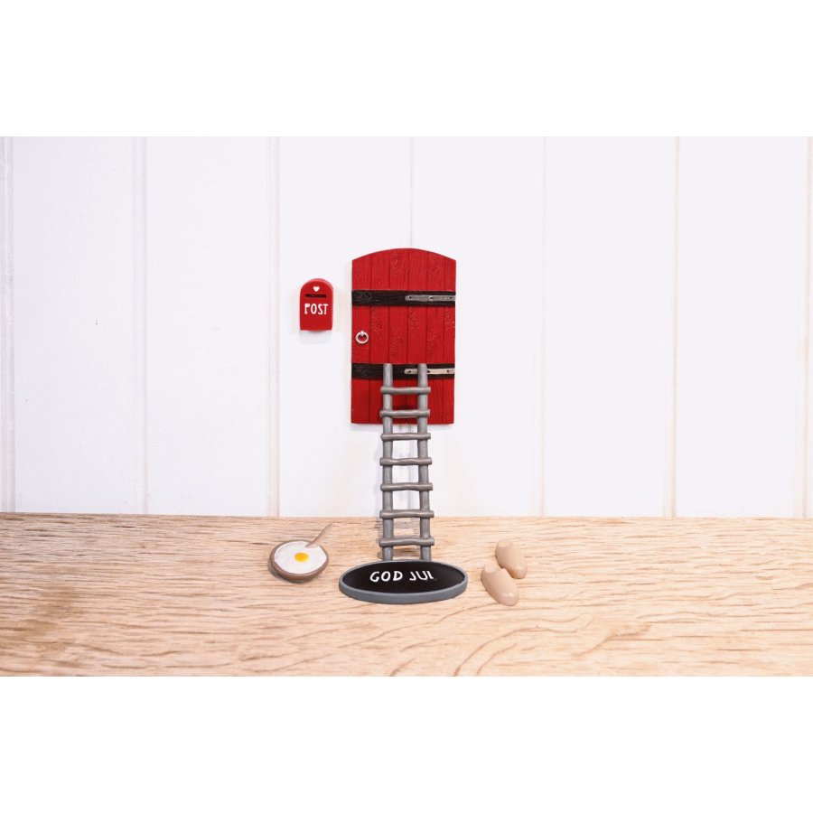 Det Gamle Apotek WichteltrSet 6-teilig H14 cm, Rot