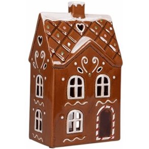 Det Gamle Apotek Licht huisje H22 cm, Christmas Ginger